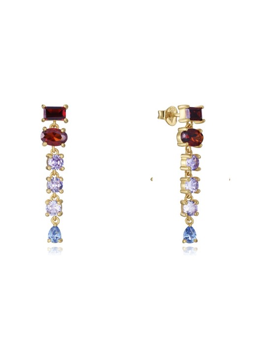 Pendientes Viceroy Elegant 9100E100-39 Plata 925 bañada en oro mujer