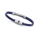 Pulseira Viceroy Fashion 75402P01013 Homem Aço com pele azul