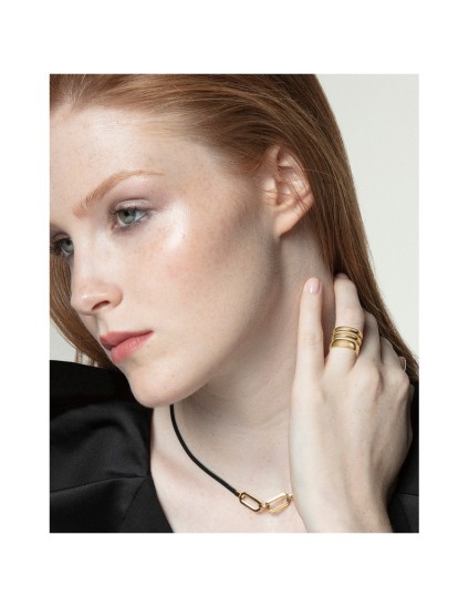 Anillo Viceroy Fashion 75373A01212 Mujer Acero IP Dorado