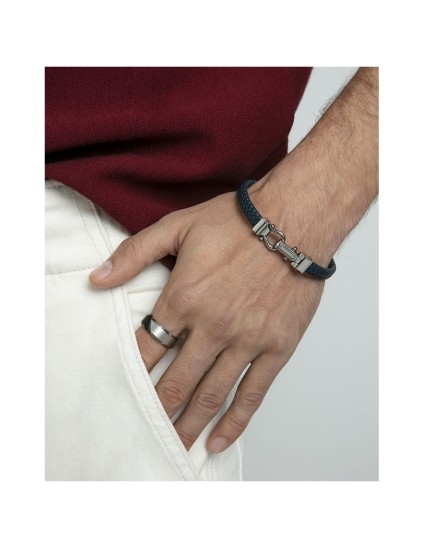 Anillo Viceroy Fashion 15182A02610 Hombre Acero IP Negro Brillo