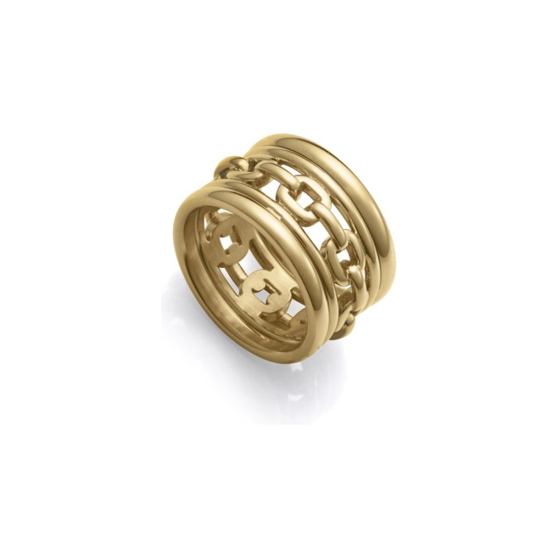 Viceroy Fashion Women's Ring 75399A01812 Gold IP Steel