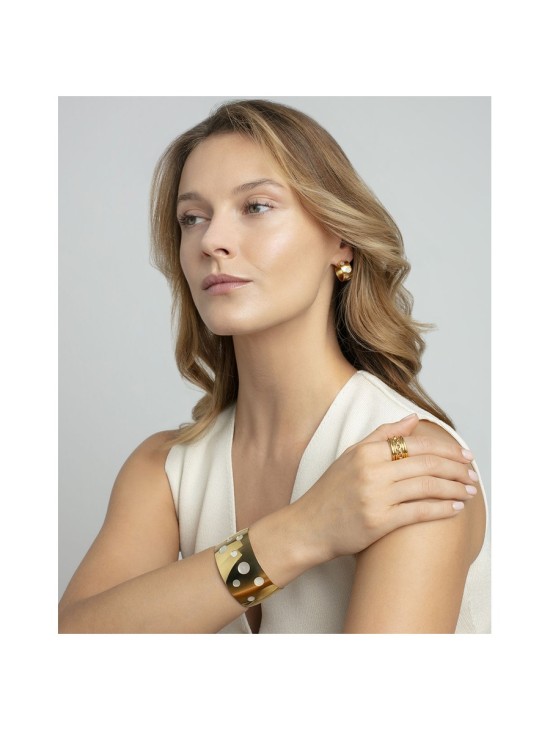 Anel Viceroy Fashion 75399A01812 Mulher Aço IP Dourado