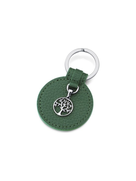 Llavero Viceroy Fashion 75390L01016 em aço e pele verde mulher
