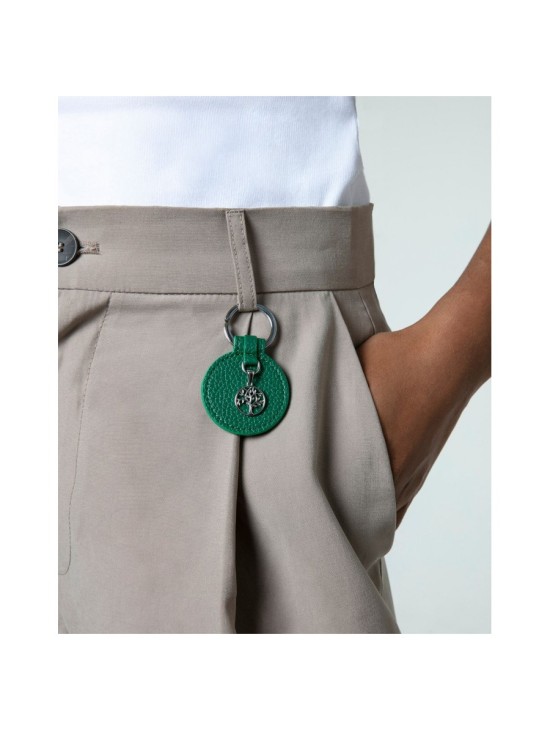Viceroy Fashion Keychain 75390L01016 Steel & Green Leather Women