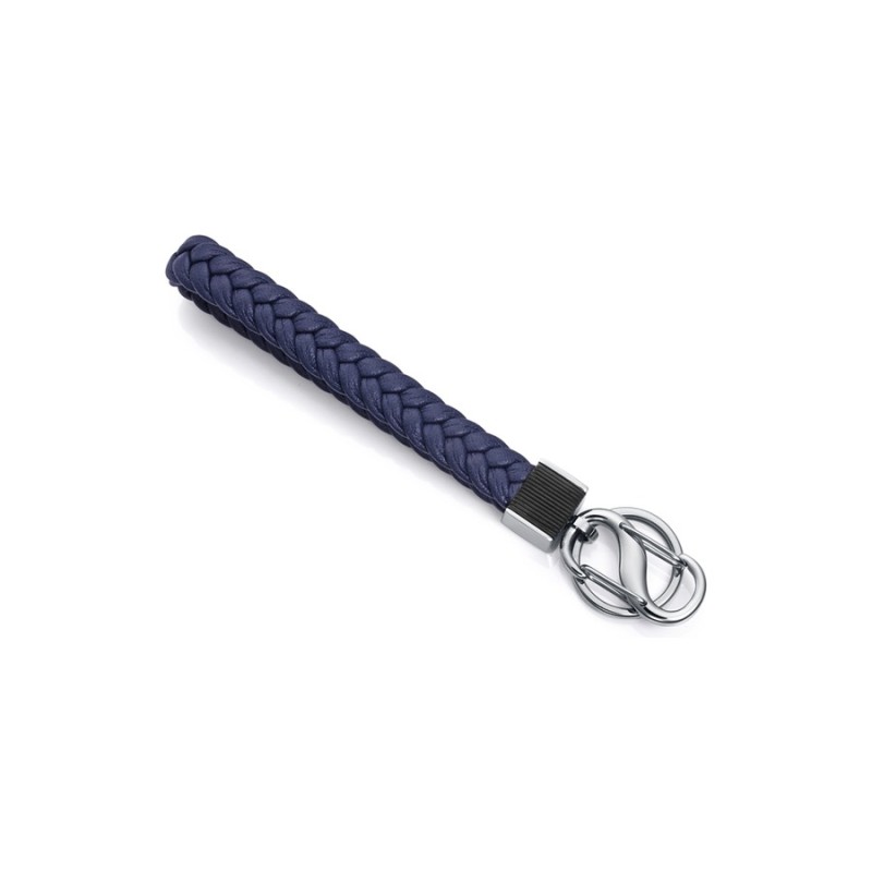 Llavero Viceroy Fashion 75405L01013 Hombre Acero Ip Negro piel azul