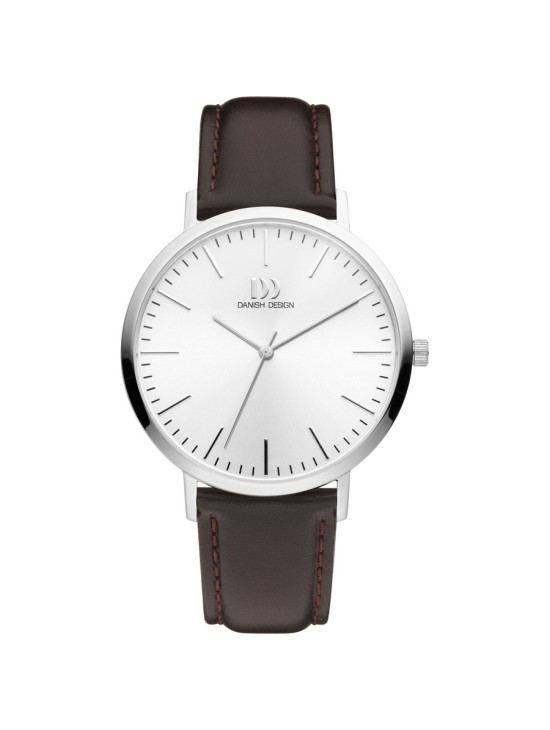 Reloj Danish Design 148-Q1159IQ12 Acero con piel marrón Hombre