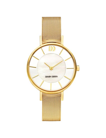 Danish Design 148-Q1167IV05 Women's Gold-Plated Steel Watch