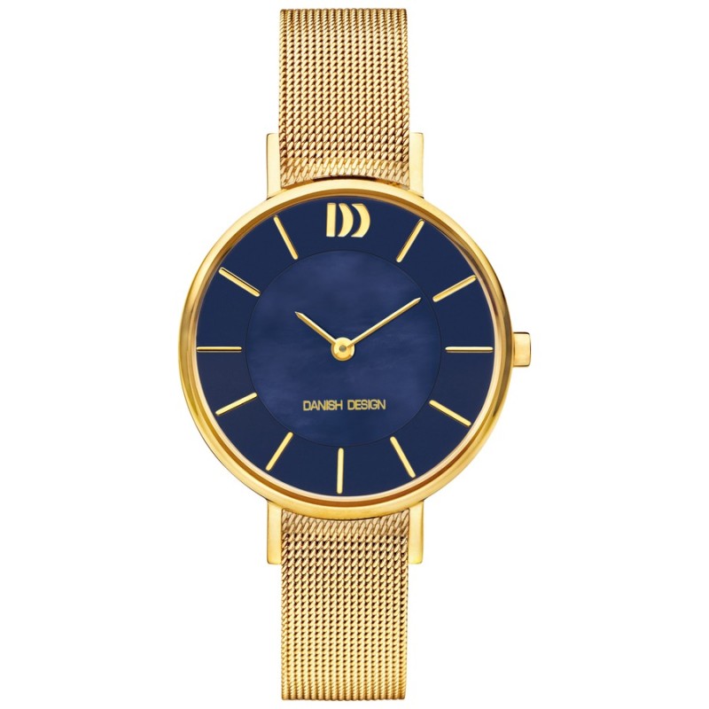 Danish Design 148-Q1167IV72 Women's Gold-Plated Steel Watch