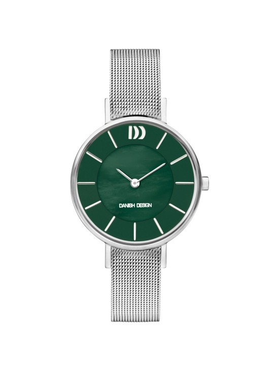 Reloj Danish Design 148-Q1167IV77 Mujer acero plateado esfera verde