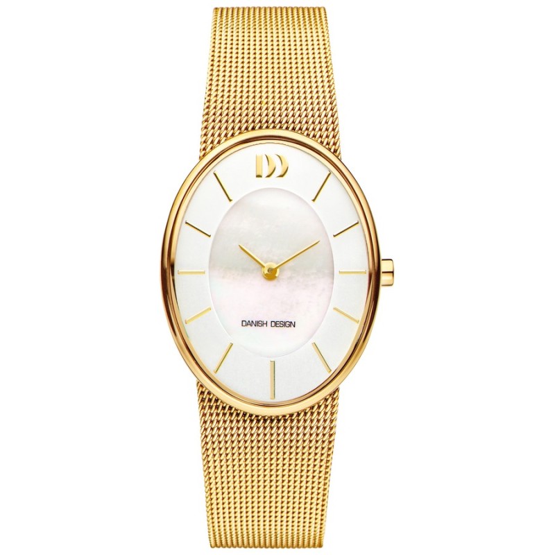 Danish Design 148-Q1168IV05 Women's Gold Stainless Steel Watch