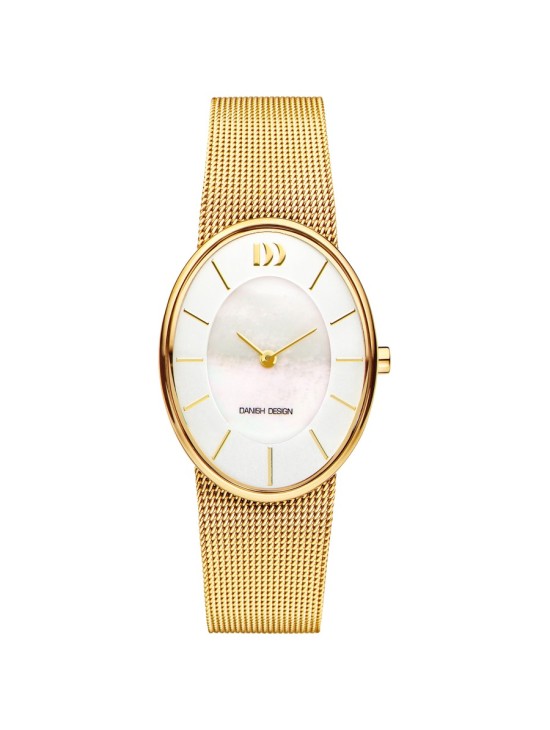 Danish Design 148-Q1168IV05 Women's Gold Stainless Steel Watch