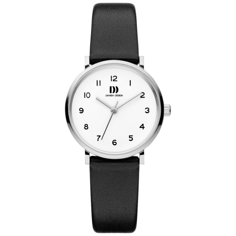 Relógio Danish Design 148-Q1216IV12 Mulher Aço e Correia Preta