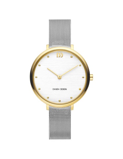 Relógio Danish Design 148-Q1218IV65 Mulher Aço com Banho Dourado