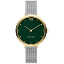 Reloj Danish Design 148-Q1218IV76 Mujer Acero inoxidable con baño dorado