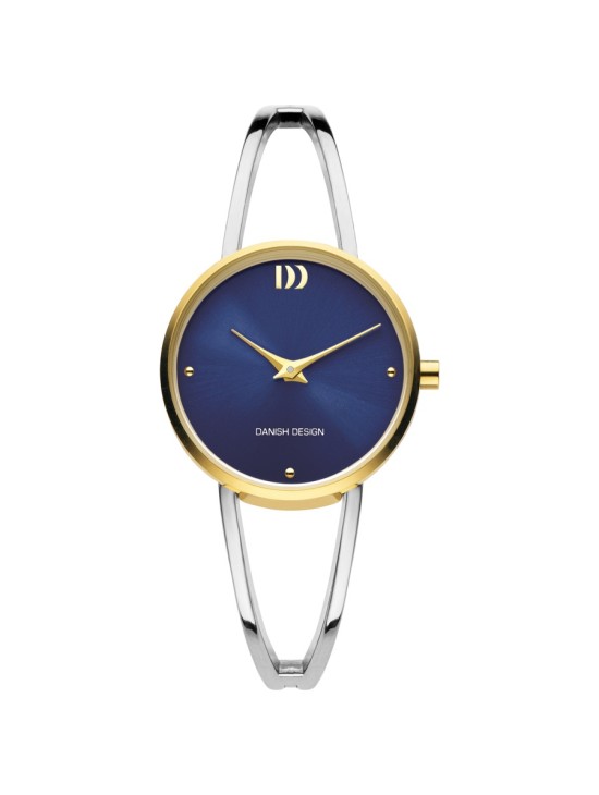 Danish Design 148-Q1230IV73 Women's Elegant Steel & Gold Watch