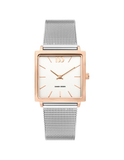 Danish Design 148-Q1248IV67 Unisex Stainless Steel Rose Gold Watch