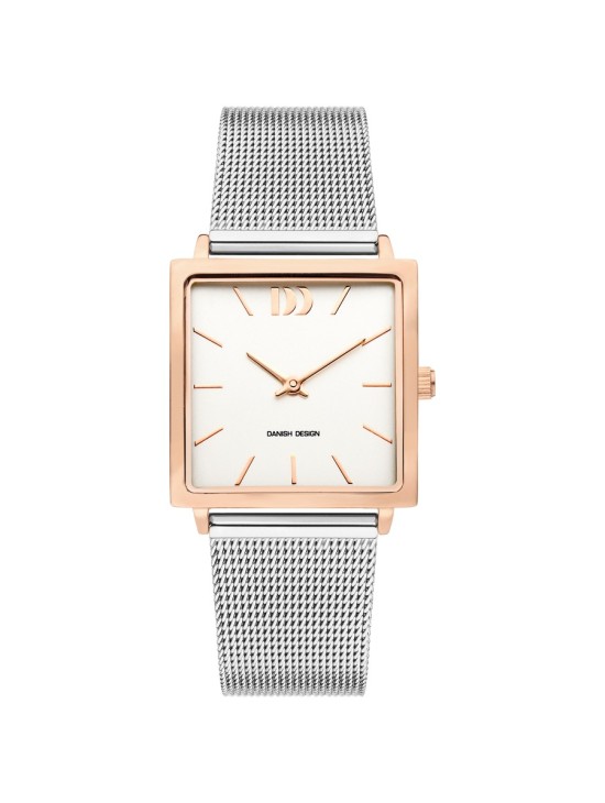 Danish Design 148-Q1248IV67 Unisex Stainless Steel Rose Gold Watch