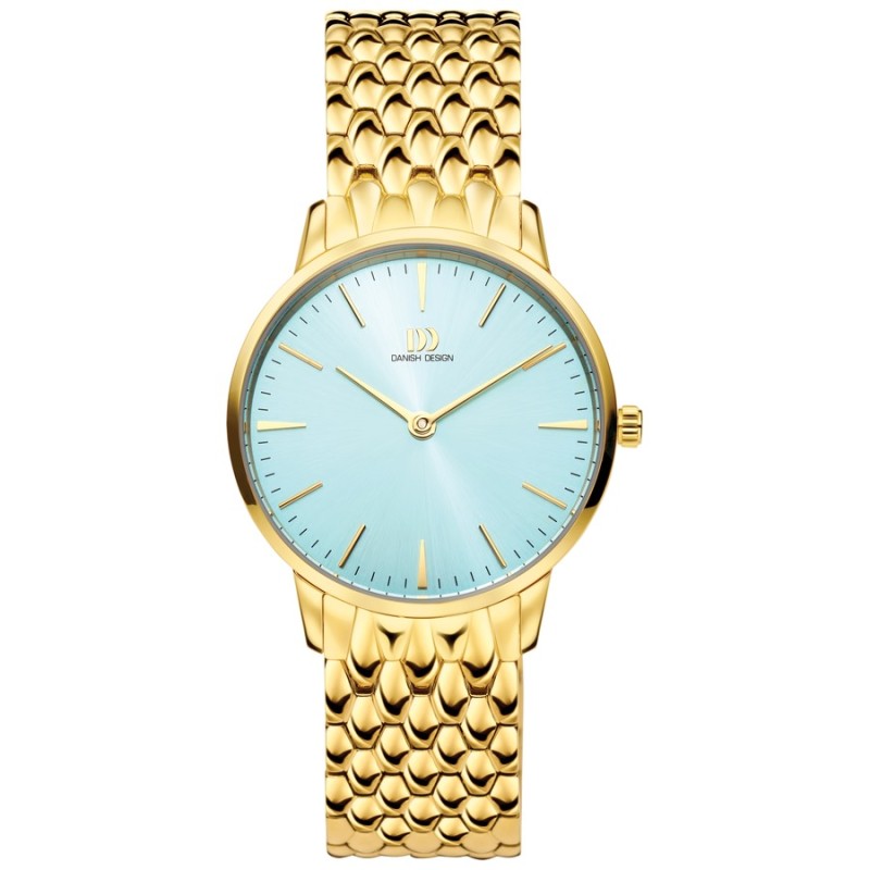 Reloj Danish Design 148-Q1251IV77 mujer acero baño dorado azul