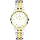 Reloj Danish Design 148-Q1251IV95 Unisex en acero inoxidable con baño dorado