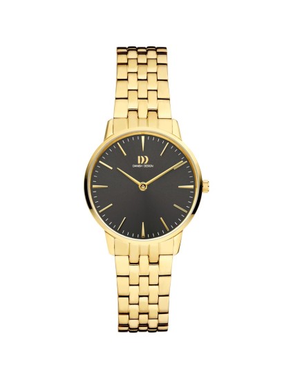 Reloj Danish Design 148-Q1251IV99 Mujer baño dorado negro