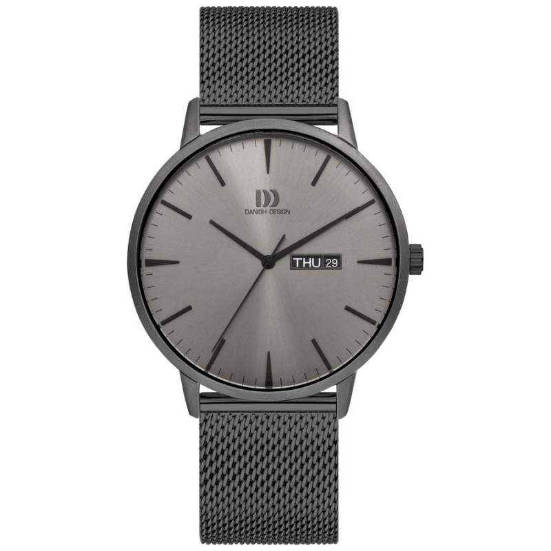 Danish Design 148-Q1267IQ66 Men's Black Steel Watch