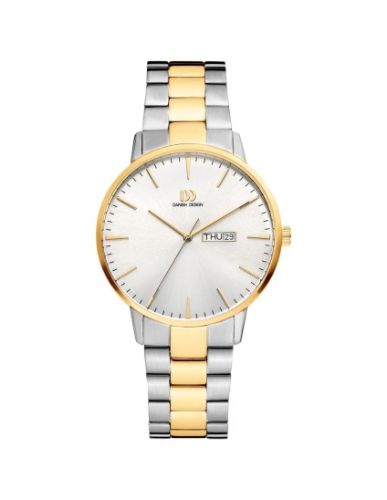 Reloj Danish Design 148-Q1267IQ95 para hombre bicolor acero y dorado