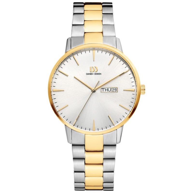 Reloj Danish Design 148-Q1267IQ95 para hombre bicolor acero y dorado