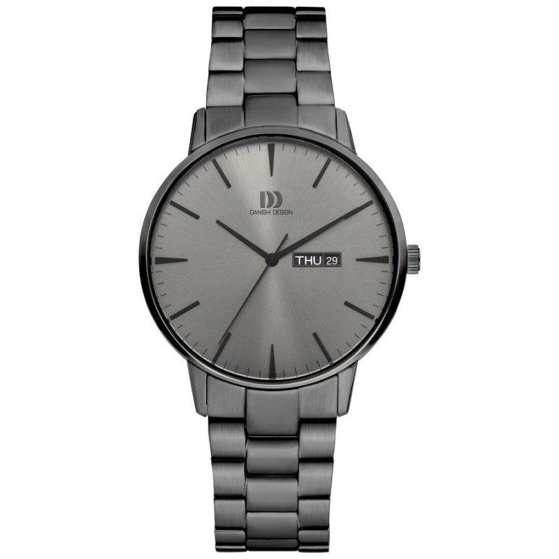 Danish Design 148-Q1267IQ96 Men's Dark Gray Steel Elegant Watch