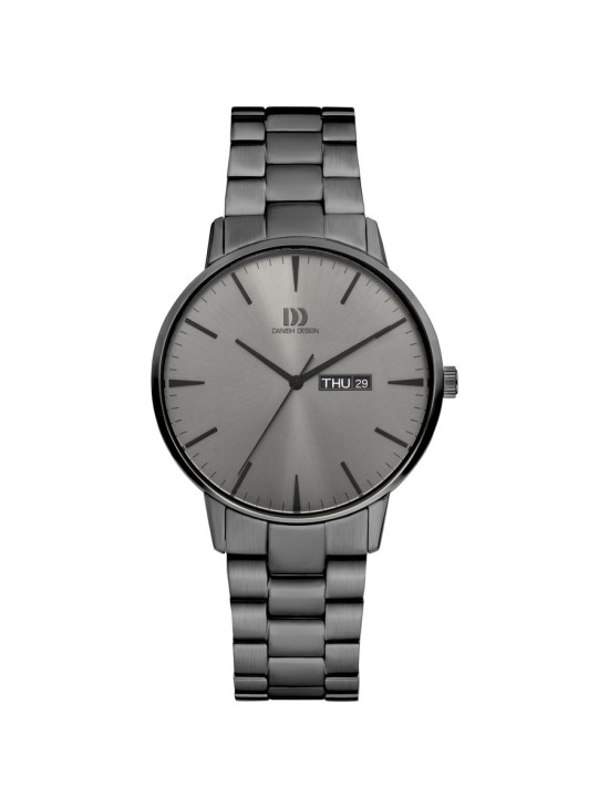 Danish Design 148-Q1267IQ96 Men's Dark Gray Steel Elegant Watch