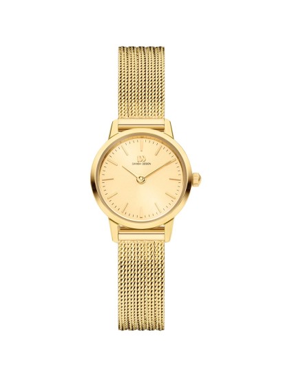Danish Design 148-Q1268IV06 Women's Gold-Plated Steel Watch