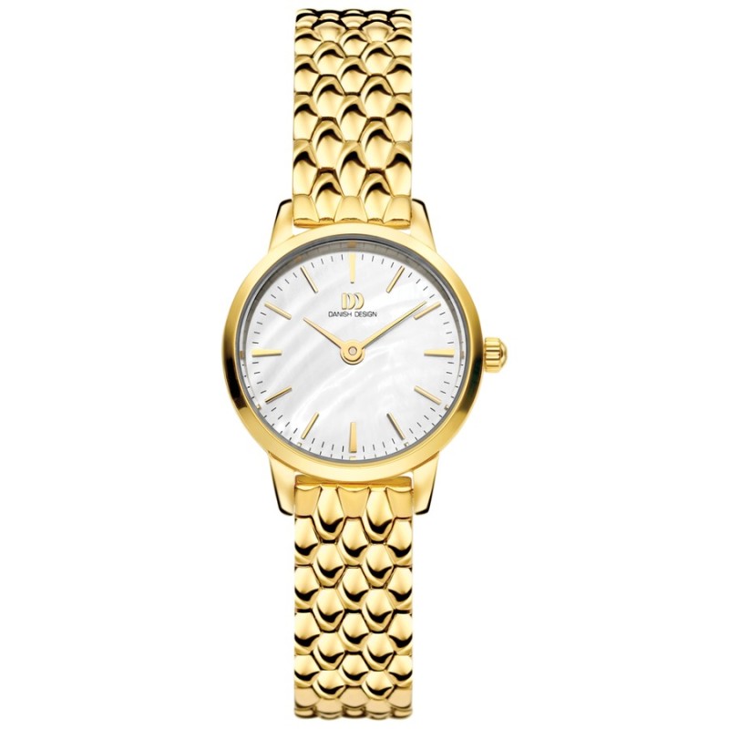 Danish Design 148-Q1268IV71 Women's Gold-Plated Steel Watch