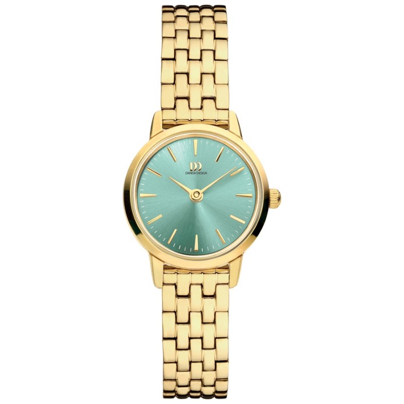 Reloj Danish Design 148-Q1268IV83 Mujer Acero dorado y esfera azul
