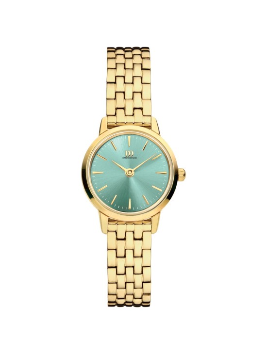 Reloj Danish Design 148-Q1268IV83 Mujer Acero dorado y esfera azul