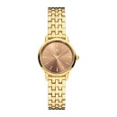 Reloj Danish Design 148-Q1268IV84 Mujer Acero inoxidable con baño dorado
