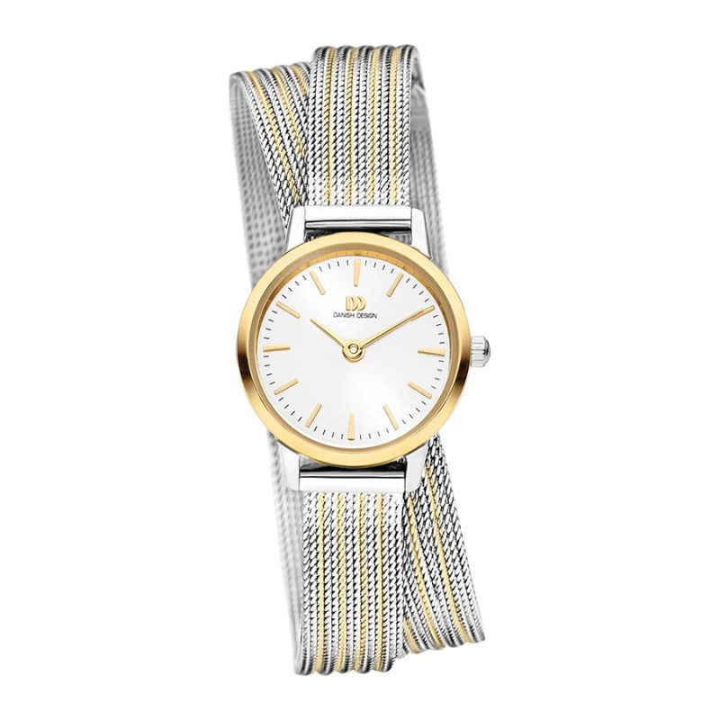Danish Design 148-Q1268IV85 Women's Stainless Steel Gold Watch