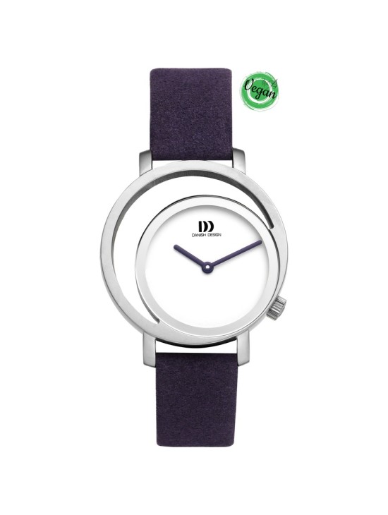 Relógio Danish Design 148-Q1271IV22 Mulher Aço e Correia Roxa