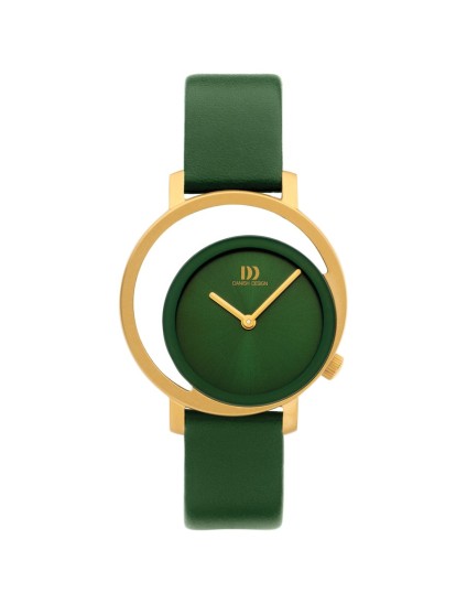 Reloj Danish Design 148-Q1271IV32 Mujer acabado dorado y correa verde
