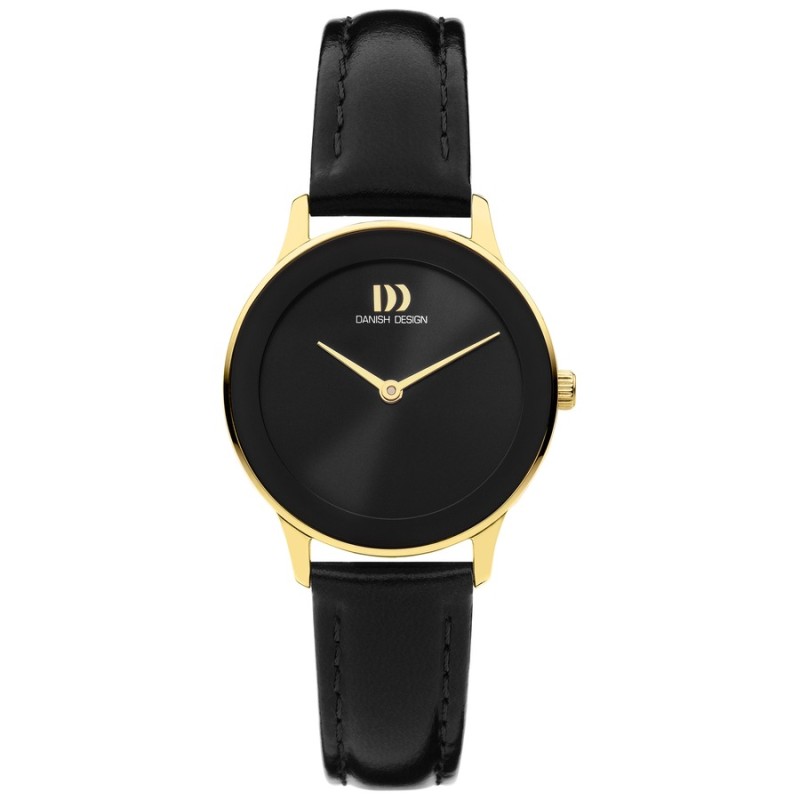 Reloj Danish Design 148-Q1288IV11 Mujer oro y correa negra