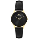 Reloj Danish Design 148-Q1288IV11 Mujer Oro dorado con correa negra