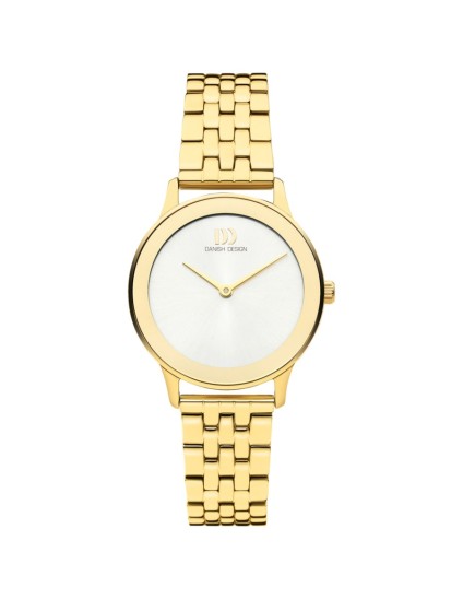 Reloj Danish Design 148-Q1288IV91 Mujer Acero inoxidable baño dorado