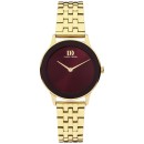 Reloj Danish Design 148-Q1288IV97 Mujer Acero Inoxidable con baño de oro amarillo