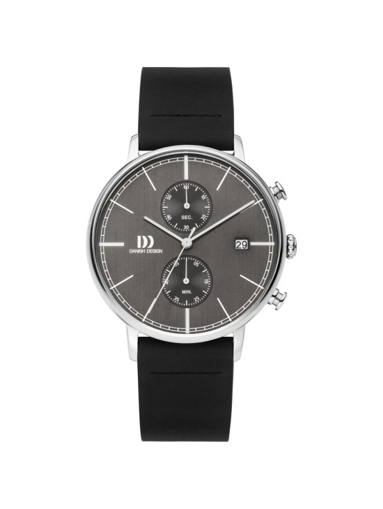 Relógio Danish Design 148-Q1290IQ14 Homem Aço e Pele Preta
