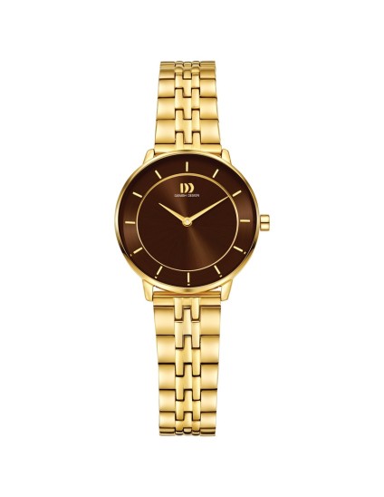 Danish Design 148-Q1294IV97 Women's Gold-Plated Steel Watch