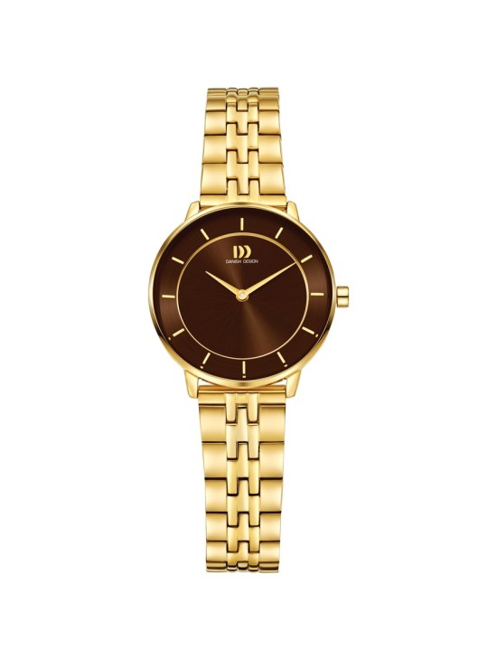 Danish Design 148-Q1294IV97 Women's Gold-Plated Steel Watch