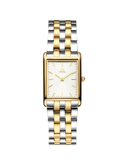 Danish Design 148-Q1298IV65 Women's Steel & Gold Plated Watch