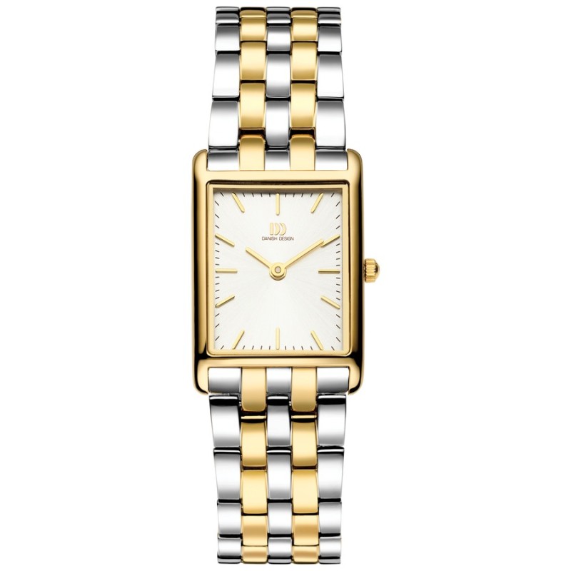 Danish Design 148-Q1298IV65 Women's Steel & Gold Plated Watch