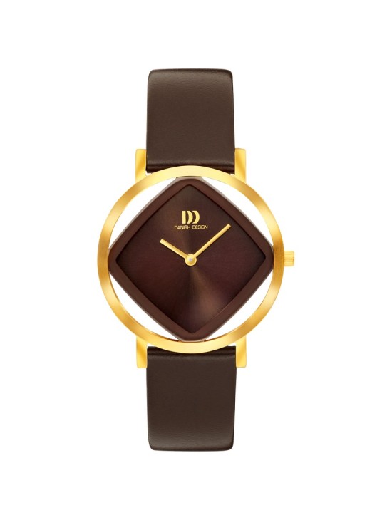 Danish Design 148-Q1300IV18 Women's Gold-Plated Steel Watch