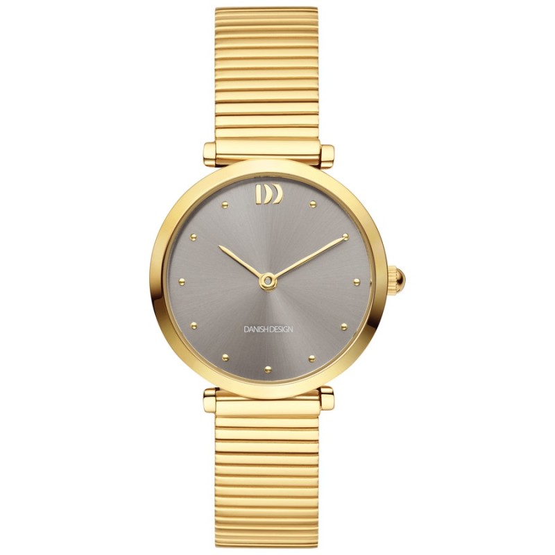Reloj Danish Design 148-Q1301IV83 mujer acero inoxidable baño dorado