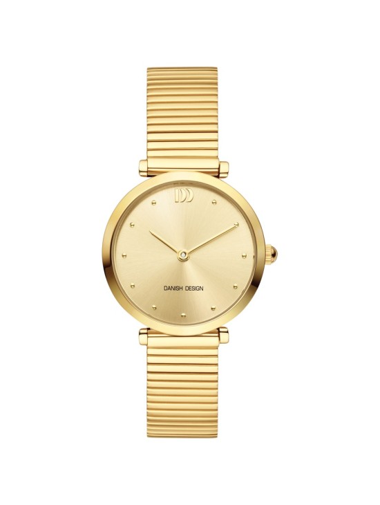 Danish Design 148-Q1301IV86 Women's Elegant Gold Plated Watch