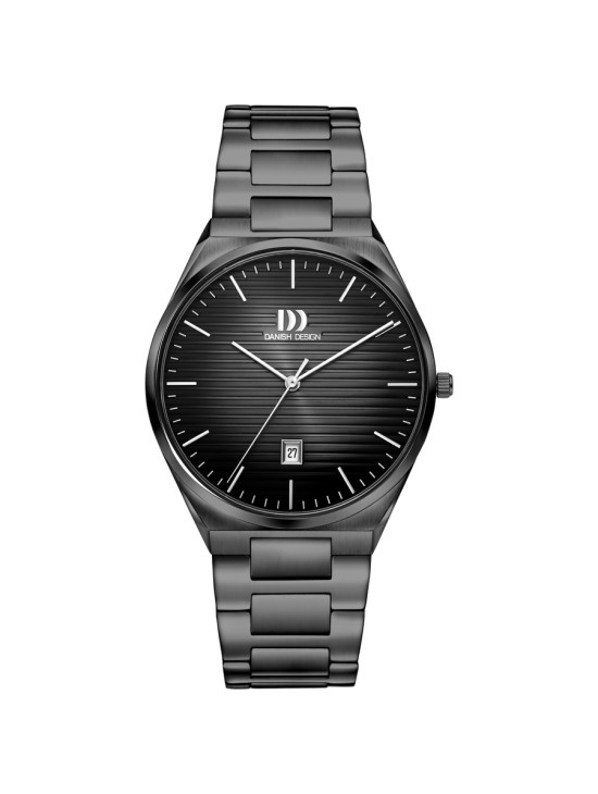 Danish Design 148-Q1302IQ96 Men's Elegant Black Steel Watch